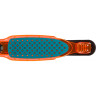 Кикборд NOVATRACK RAINBOW PRO TRANSPARENT NEW сине-оранжевый 120PROT.RAINBOW.BL22